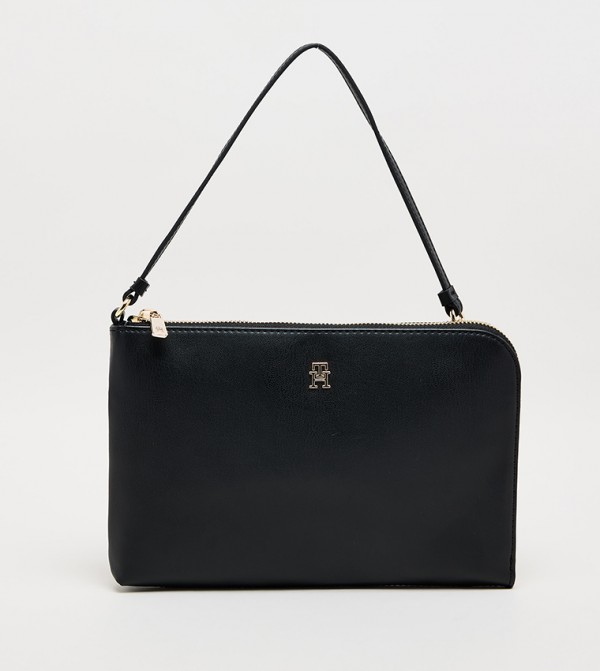 ICON Logo Detail Wristlet Travel Pouch