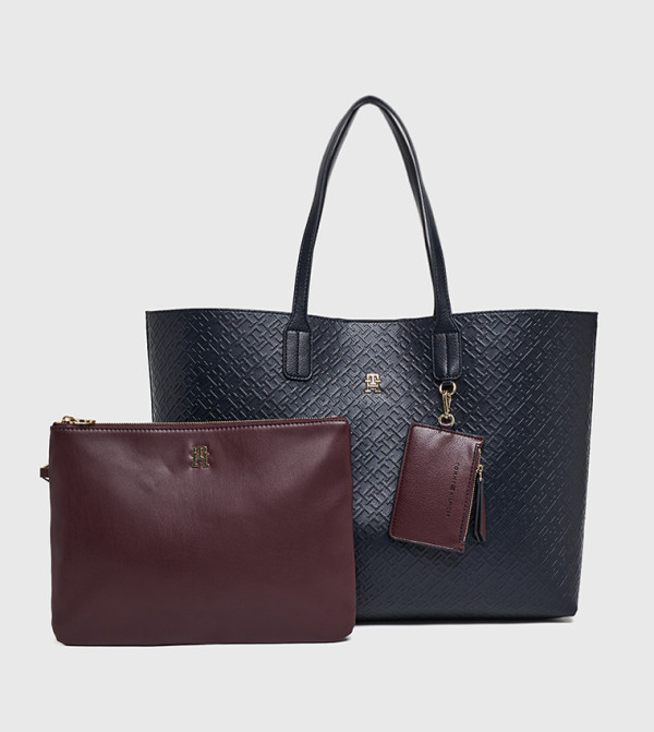 ICON Logo Patterned Tote Bag Set