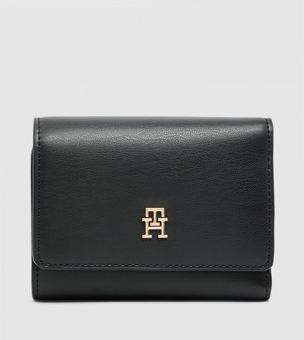 ICON Logo Detail Tri-Fold Wallet