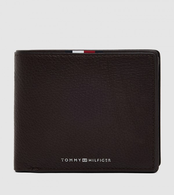 Textured Bi-Fold Wallet