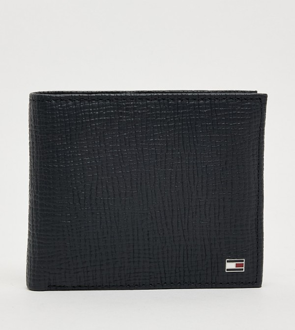 Textured Bi-Fold Wallet
