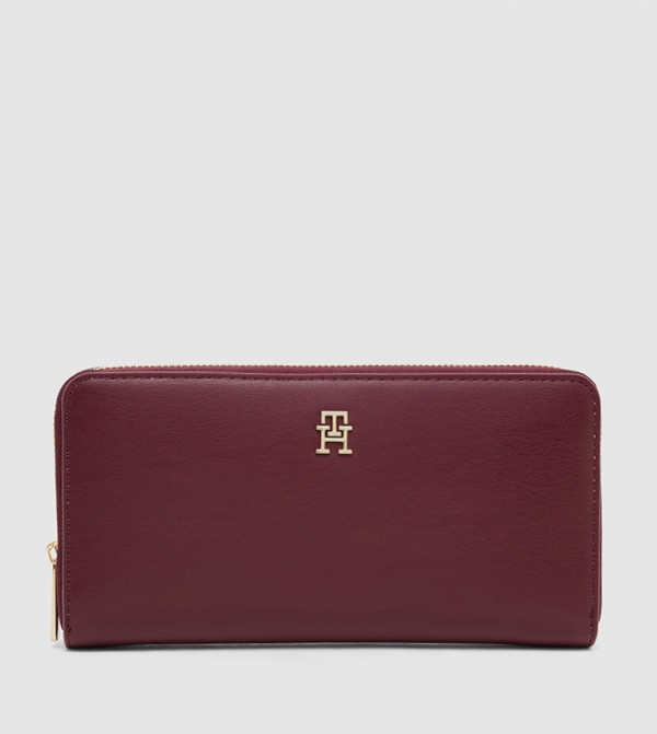 محفظة طويلة أيقون مونوغرام 