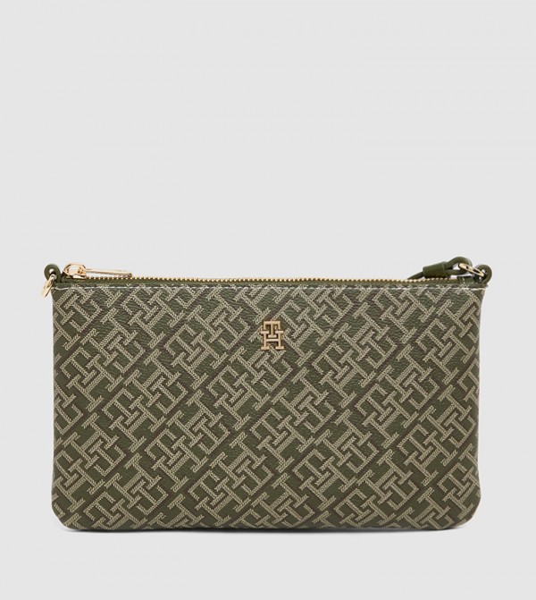 ICON Monogram Patterned Shoulder Bag