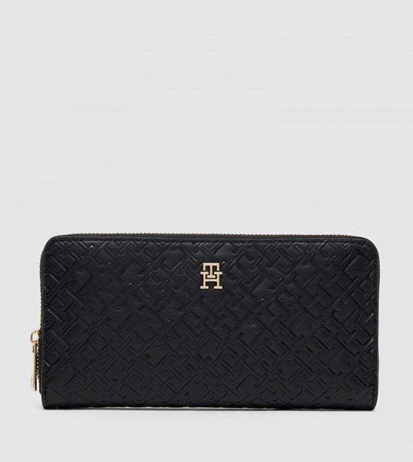 ICON Monogram Embossed Long Wallet