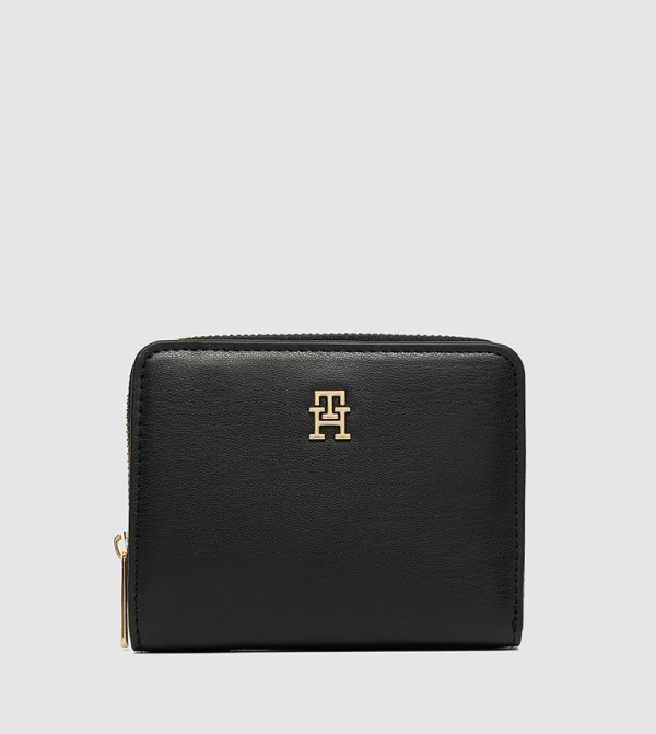 ICON Logo Detail Zip-Around Wallet