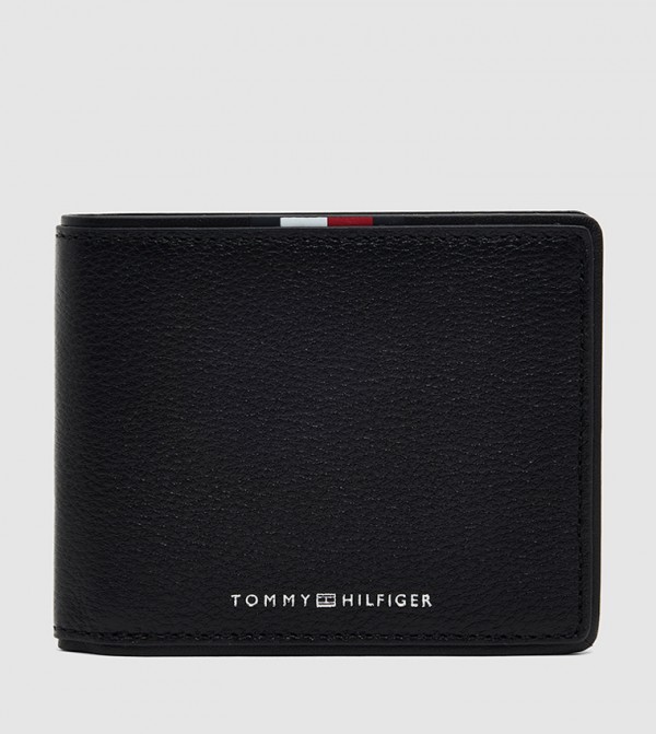 Textured Bi-Fold Wallet