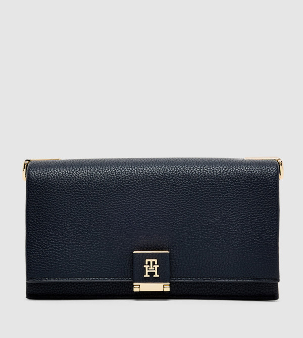 Textured Flap Wallet