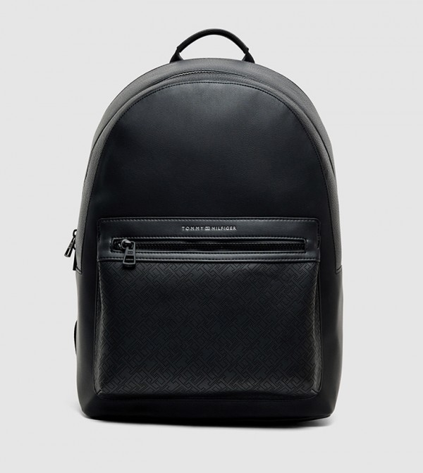 Monogram Patterned Backpack