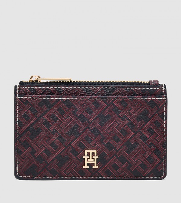 ICON Monogram Patterned Card Holder