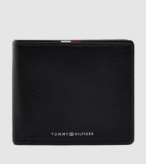 Textured Bi-Fold Wallet
