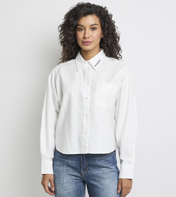 Pocket Detail Long Sleeves Shirt