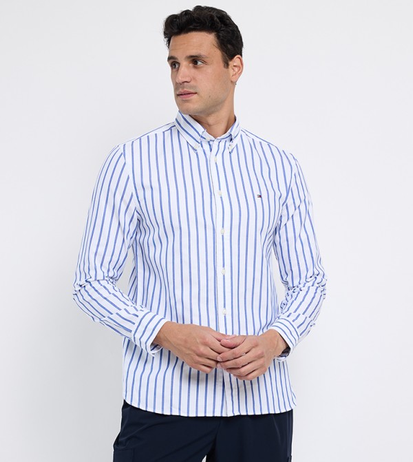 Striped Heritage Oxford Shirt