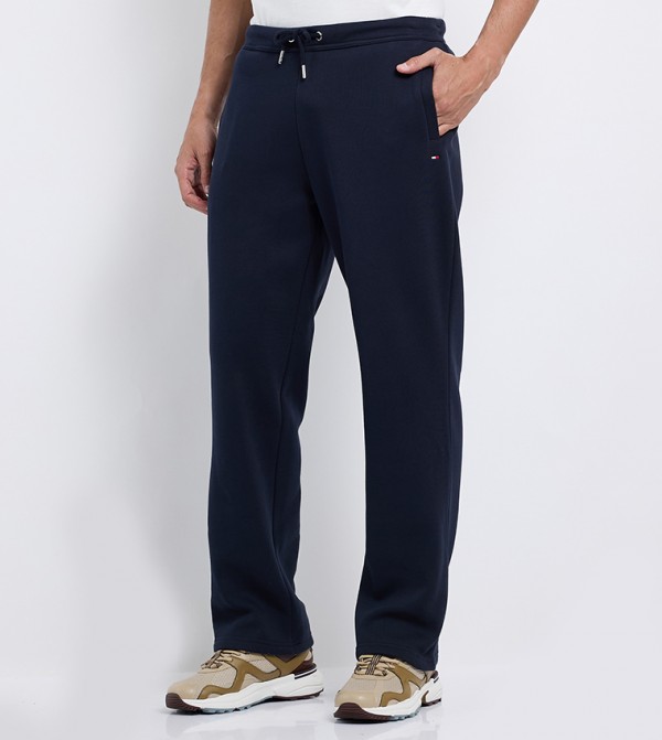 Global Striped Drawstring Waist Sweatpants
