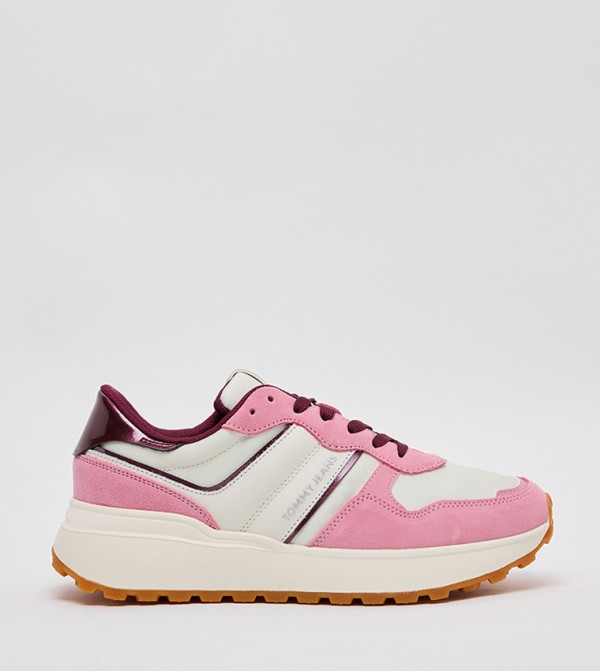 Color Block Low-Top Sneakers