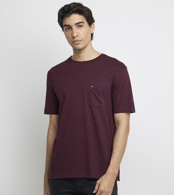 Pocket Detail Short Sleeves T-Shirt