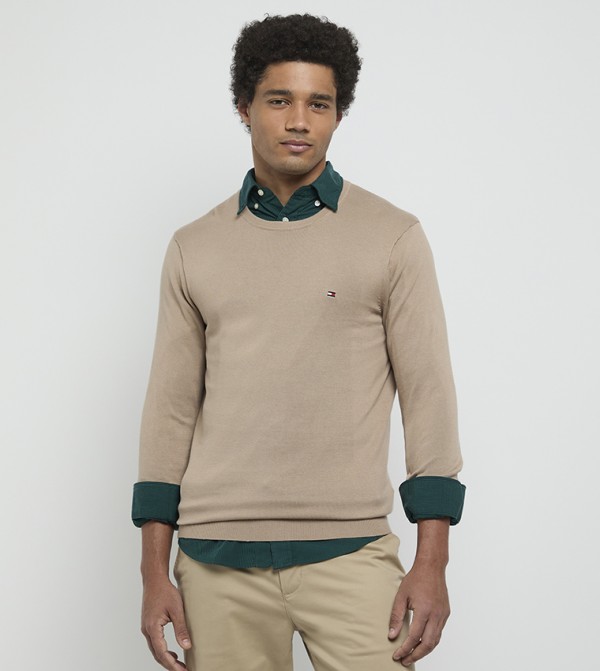 Essential Seasonal Crew Neck Sweater