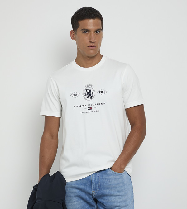 Printed Short Sleeves Casual T-Shirt