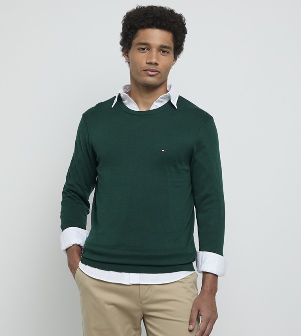 Essential Seasonal Crew Neck Sweater