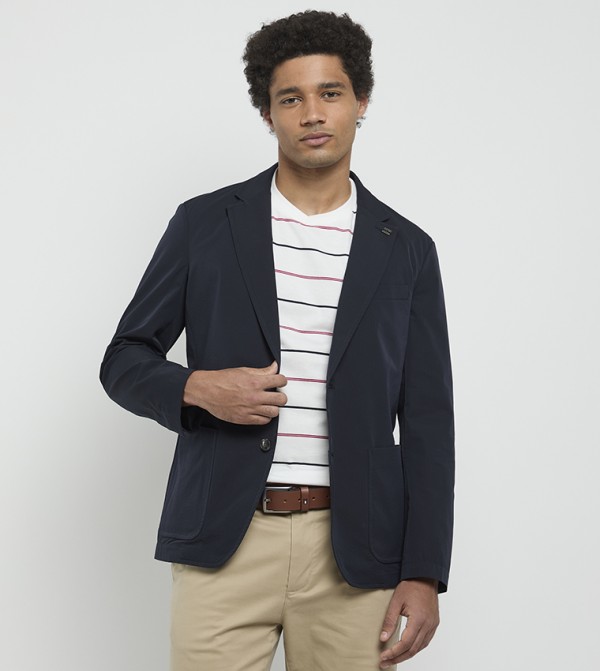 Solid Long Sleeves Blazer