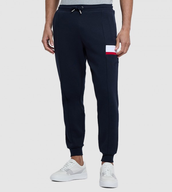 Drawstring Waist Slim Fit Joggers