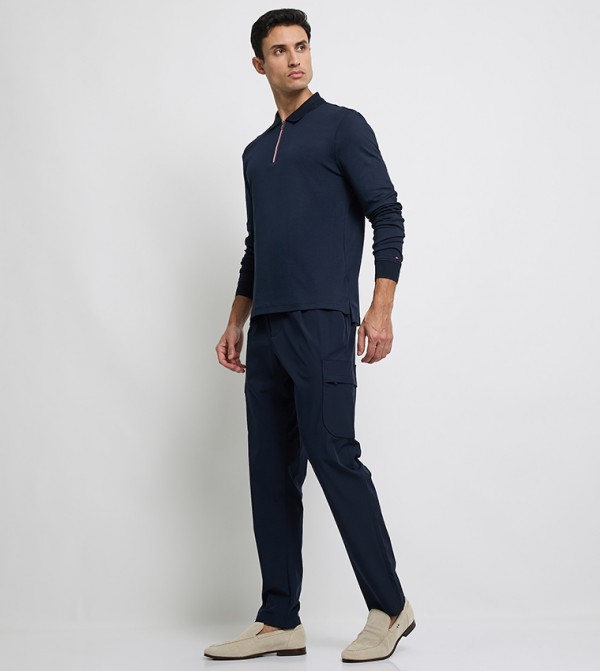HARLEM Logo Detail Chino Pants