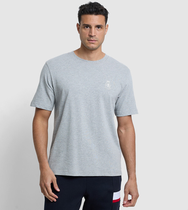 Logo Embroidered Short Sleeves T-Shirt