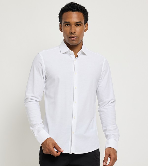 Solid Long Sleeves Shirt