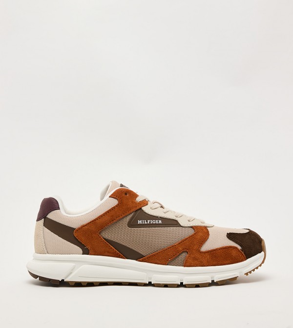 Color Block Outdoor Runner Sneakers