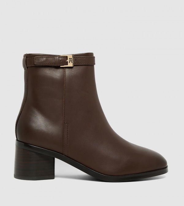 Buckle Detail Riding Boots