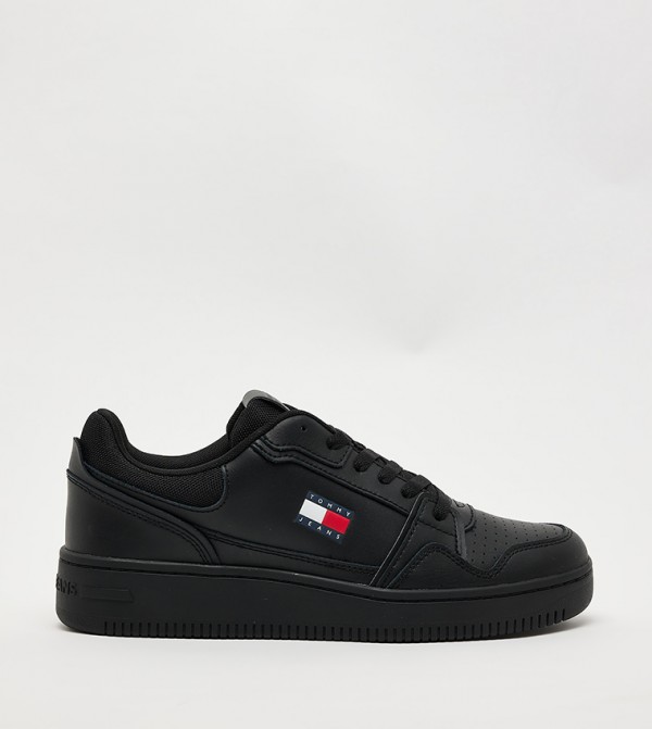 Retro Basket Lace-Up Sneakers