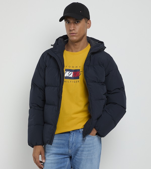 Down Hooded Puffer Jacket