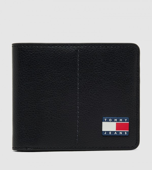 Textured Bi-Fold Wallet