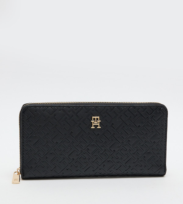 Logo Detail Zip-Around Long Wallet