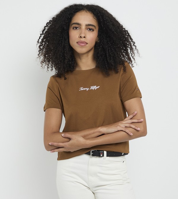 Printed Regular Fit Short Sleeves T-Shirt