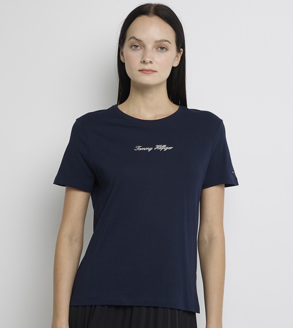Classic Script Short Sleeves T-Shirt