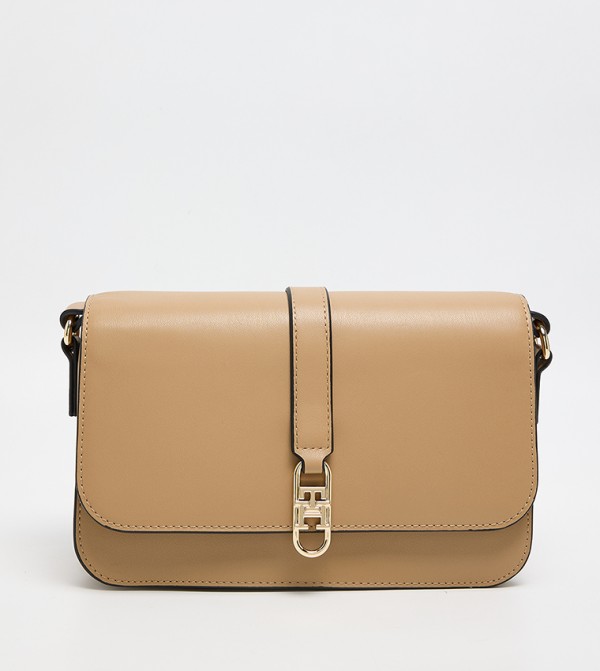 LIBRE Monogram Flap Crossbody Bag