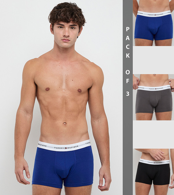 سروال داخلي بشعار - 3 قطع 