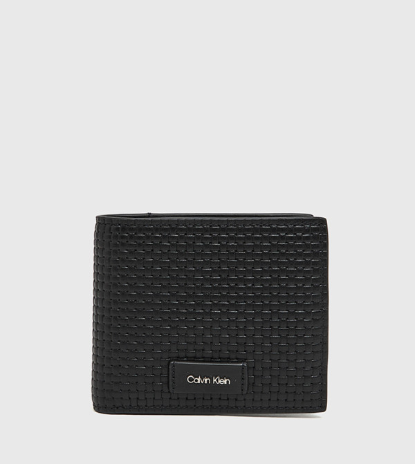 Textured Bi-Fold Wallet