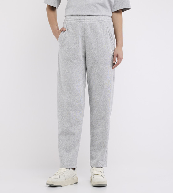 Logo Detail Elastic Waist Sweatpants
