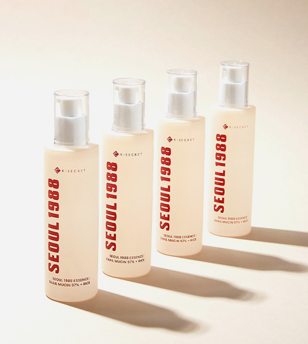 Seoul 1988 Essence : Snail Mucin 97% + Rice, 100ml