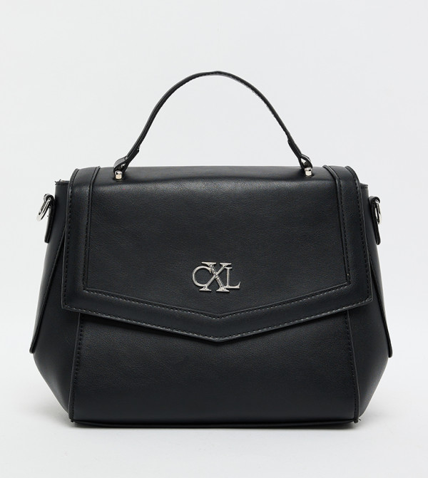 Textured Top Handle Bag