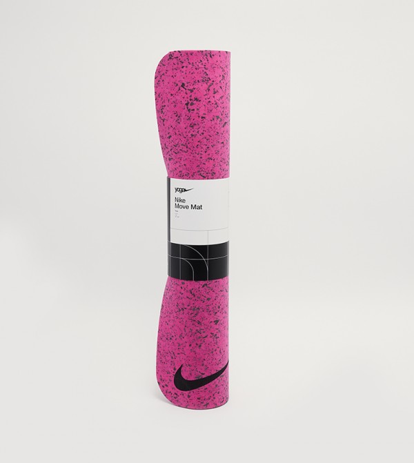 Buy Nike MOVE Logo Detail Yoga Mat 4mm In Fuchsia 6thStreet Bahrain