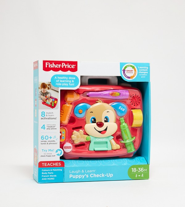 Fisher price laugh and 2025 learn puppy check up