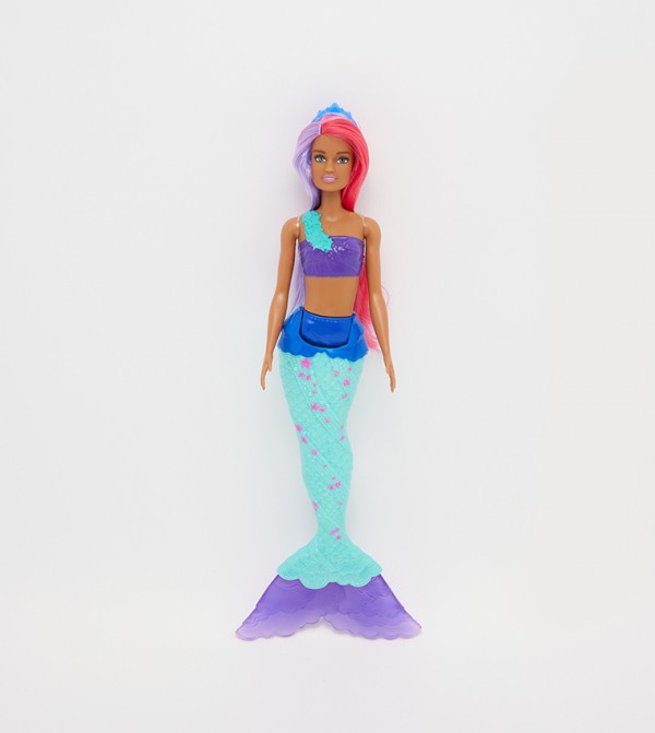 Buy Mattel Dreamtopia Mermaid Barbie Doll In Blue 6thStreet Oman