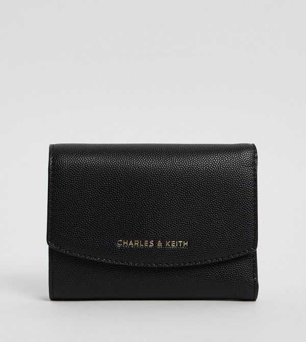 BRIONY Textured Flap Wallet