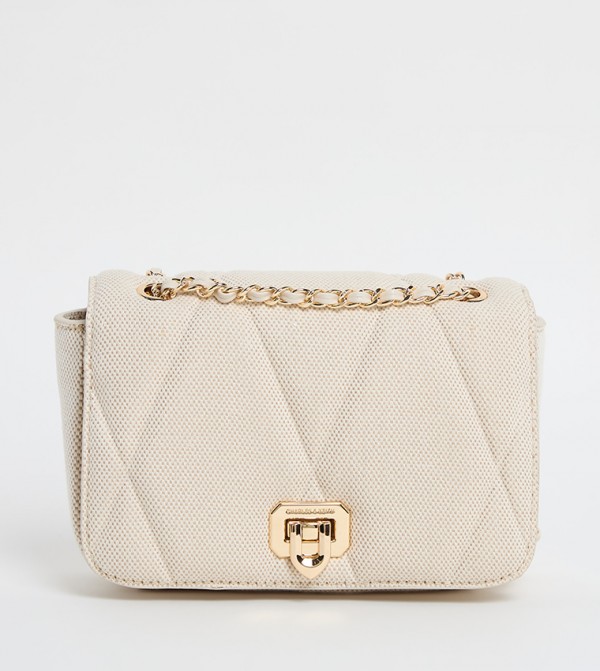 ARWEN Canvas Quilted Crossbody Bag