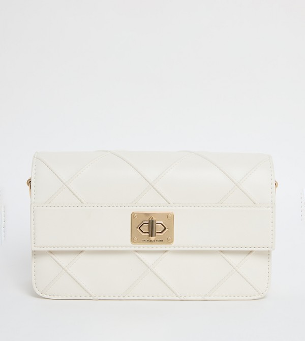 ELENI Quilted Flap Crossbody Bag