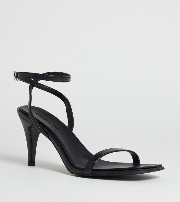 Ankle Strap Heeled Sandals