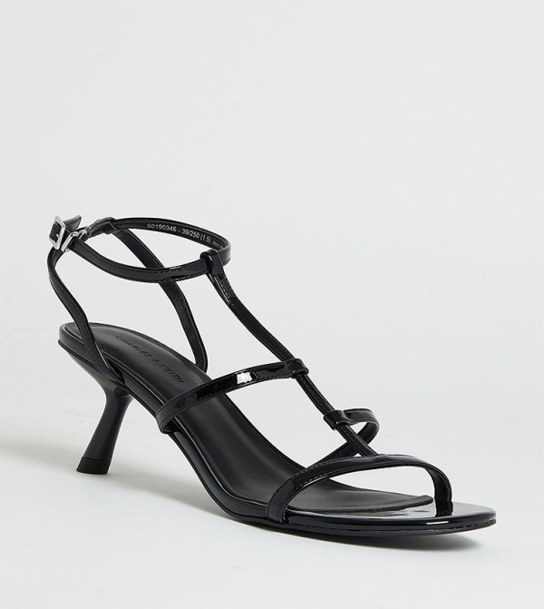 Ankle Strap Heeled Sandals