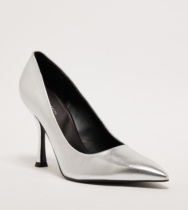 Metallic Pointed Toe Pumps